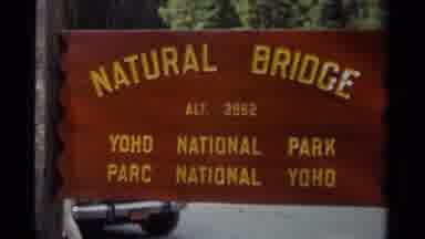 Canada (1979): Beautiful Sign Of Yoho National Park In Front Of Rushing Water