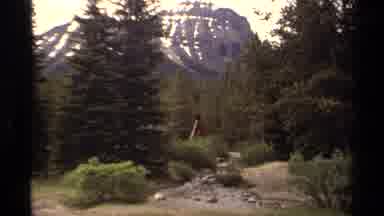 Canada (1979): Close Up Of A Rocky Scree At The Base Of A Mountain