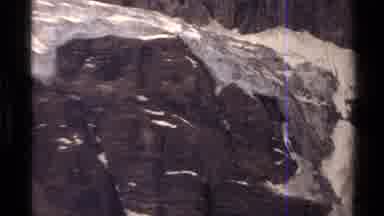 Canada (1979): Vintage View Of Purple Clouds And The Side Of Giant Mountains