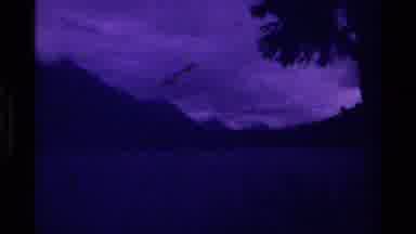 Canada (1979): Colorful View Of Mountains At Dusk On A Cloudy Day