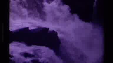 Canada (1979): Retro Camera Film Purple Water Rushing Waterfall