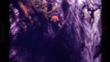 Canada (1979): People Walking In Small Rock Formation Canyons In A Woodland/Forest