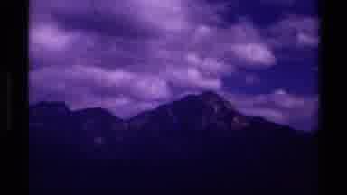 Canada (1979): Mountain Range And Sunset