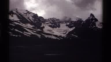 Canada (1979): Entrance To A State Park Featuring A Large Snow Covered Mountain