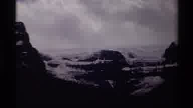 Canada (1979): A Mountain Covered In Snow Whose Snow Fell Towards The Bottom