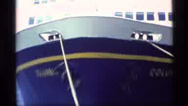 Alaska USA-1977: Vintage 8mm Footage Of The Passenger Ship Columbia
