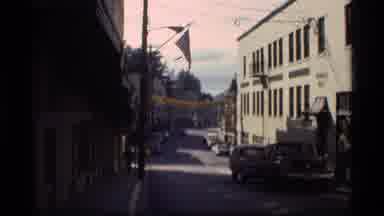 Alaska USA (1977): Historical Footage Of A Port Town Featuring Hilly/Mountainous