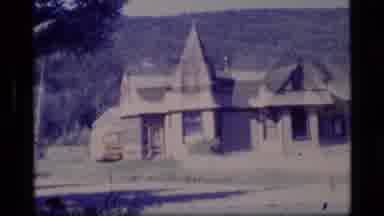 Alaska USA (1977): A View Of Old Style Houses
