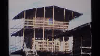 Alaska USA (1977): An Example Of Architectural Differences Between Two Buildings