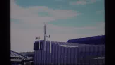 Alaska USA-1977: Government Of Yukon Building With Canadian Flag Flying