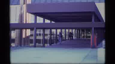 Alaska USA (1977): People By Building And Totem Pole
