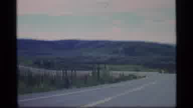 Alaska USA (1977): Driving Through Nature