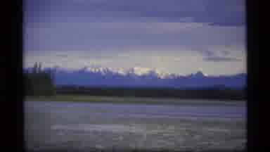 Alaska USA (1977): A Daytime Lake View Turns Into A Magnificent Sunset View