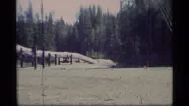 Alaska USA (1977): Old Fashioned Camera Video Capturing The Countryside And