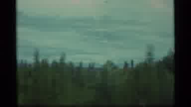 Alaska USA (1977): Traveling Through Green Countryside With Beautiful Long