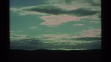 Alaska USA (1977): A View Of People Driving And Viewing The Rocky Mountain Peaks
