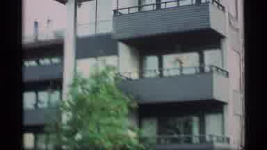 Alaska USA (1977): Brown Wooden Wendler Building Sign And Modern Apartment