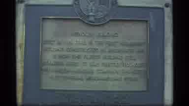 Alaska USA (1977): Inauguration Board Commemorating Government Building