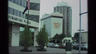 Alaska USA (1977): Vintage Footage Of The Downtown Area Of A Small Town And A