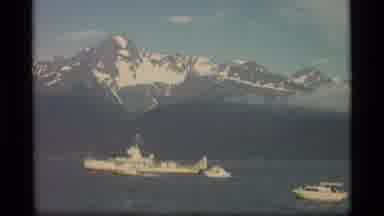 Alaska USA (1977): Ship In Ocean