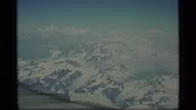Alaska USA (1977): Flying Over The Mountains Monitoring Heavy Snowfall In Some
