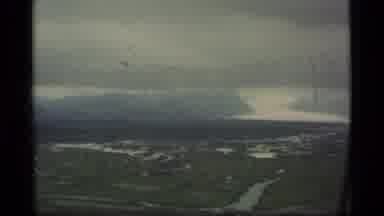 Alaska USA (1977): A View Of An Isolated Area And Mountain Peaks