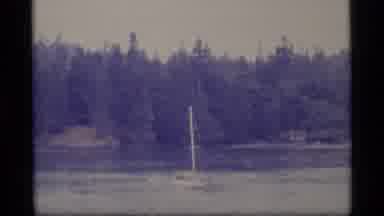 Alaska USA (1977): A View Of Many Boat Riders Enjoying Themselves On The Boat
