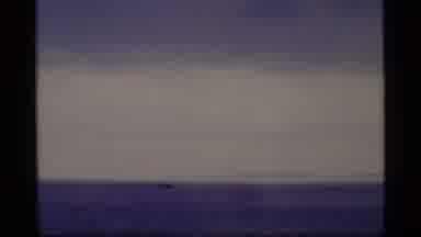 Alaska USA (1977): An Observation Of A Lonely Ship In Complete Solitude On The