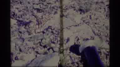 Alaska USA (1977): Tube In The Ground By The Rocks Mountains In The Cold Weather