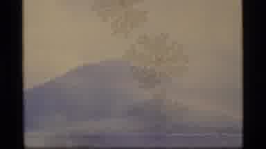 Alaska USA (1977): Two Scenes A Foggy Windy View Of Ocean And Mountains And A