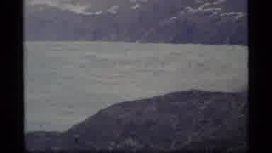 Alaska USA (1977): View Of The Mountain And River With Snow Top Mountains In The