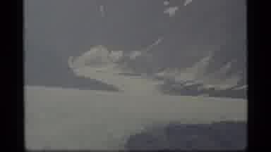 Alaska USA (1977): Snowy Mountains With White Tops And Very Beautiful Scene