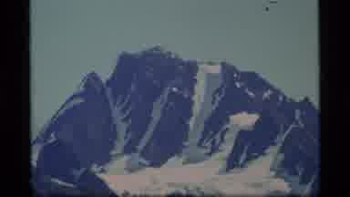 Alaska USA (1977): Icy Mountain Tops And Iceberg Views