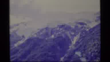 Alaska USA (1977): Mountains And Hills With Minimal Cloud Cover And Melting Snow