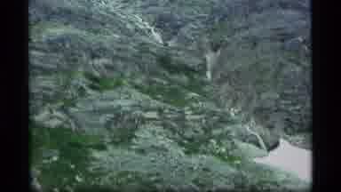 Alaska USA (1977): Aerial Footage Of Mountains With Some Snow