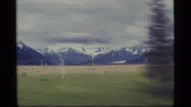 Alaska USA (1977): Brief Montage Of Outdoors Travel With Mountains And Nature