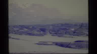 Alaska USA (1977): Hills And The Nature With The Beautiful Clouds In Winter Season
