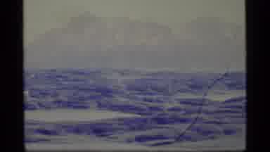 Alaska USA (1977): There Is A Video Of The Ocean And A Mountain In The Background