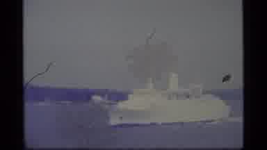 Alaska USA (1977): Big And Small Ships Sailing On The Clear Waters