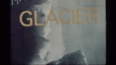 Glacier Bay Alaska USA (1977): Glacier Bay Image Of Ice And Snow With Words