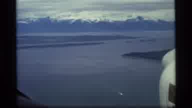 Glacier Bay Alaska USA (1977): Watch This Frozen Sea And In The Background Several