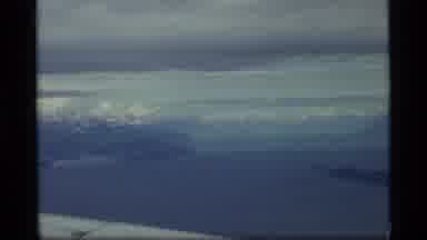 Glacier Bay Alaska USA (1977): A View From An Airplane Showing A Large Body Of