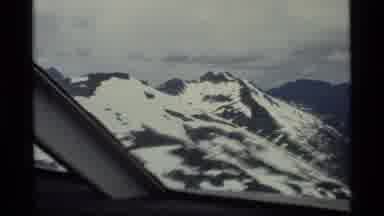 Glacier Bay Alaska USA (1977): Mountains Covered In Snow