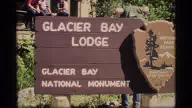 Glacier Bay Alaska USA (1977): Vintage Video Footage Showing The Lodge At Glacier
