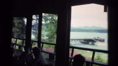Glacier Bay Alaska USA (1977): Sunny Day To Wait For A Boat Ride Across The Lake