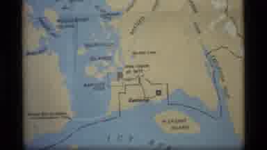 Glacier Bay Alaska USA (1977): A View Of A Regional Map