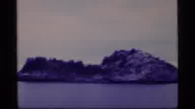 Glacier Bay Alaska USA (1977): Refugees Of Tourists On A Boat Sightseeing And