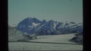 Glacier Bay Alaska USA (1977): A View Of Isolated Mountain Peaks