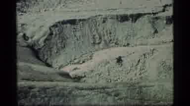 Glacier Bay Alaska USA (1977): There Are Light Colored Dirt Mountains With