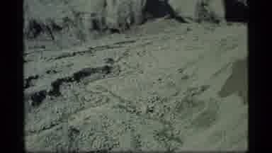 Glacier Bay Alaska USA (1977): Camera Looks Right At Valley And Then At Mountains